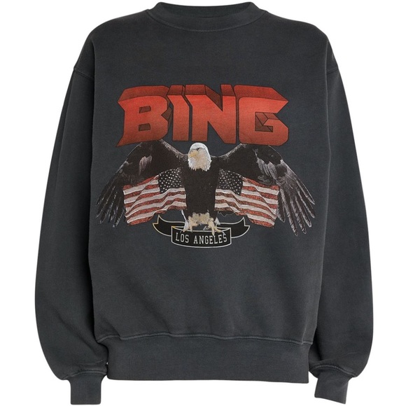 ANINE BING VINTAGE EAGLE SWEATSHIRT - Picture 7 of 8